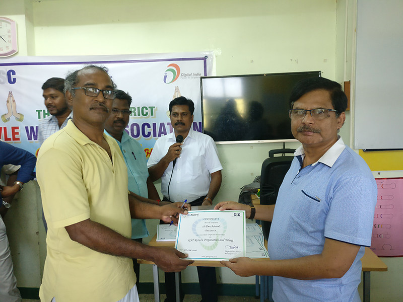 Certificate Ceremony